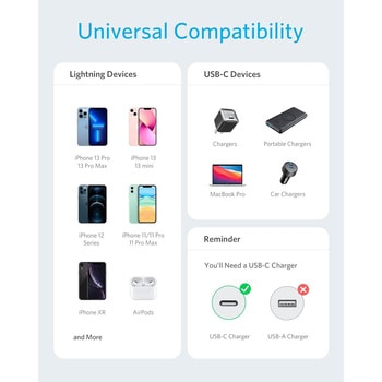 Anker PowerLine II USB-C & ライトニングケーブル 3.0m Anker(アンカー)