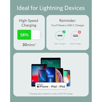 Anker PowerLine III Flow USB-C & ライトニング ケーブル 0.9m Anker(アンカー)