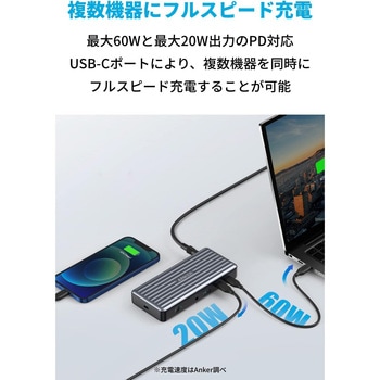 Anker PowerLine III USB-C & USB-C ケーブル (USB2.0対応) 0.9m Anker(アンカー)