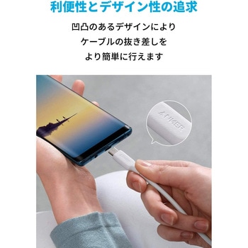Anker PowerLine III USB-C & USB-C ケーブル (USB2.0対応) 1.8m Anker(アンカー)