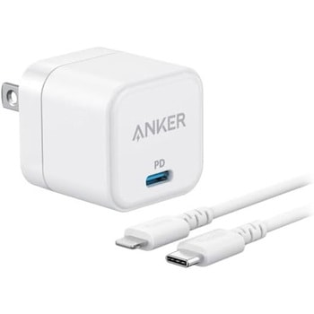 Anker PowerPort III 20W Cube with USB-C & Lightning ケーブル - Anker(アンカー)