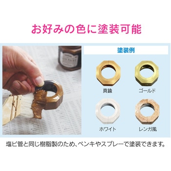 これエエやん  工具不要 ナット風DIY装飾パーツ 八角バンド GAONA(ガオナ)