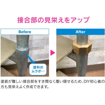 これエエやん  工具不要 ナット風DIY装飾パーツ 八角バンド GAONA(ガオナ)
