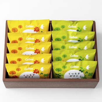 くつろぎポテト 10袋 カルビー