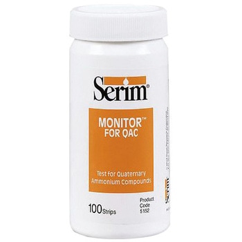 第4級アンモニア化合物試験紙 100枚入 Serim Research