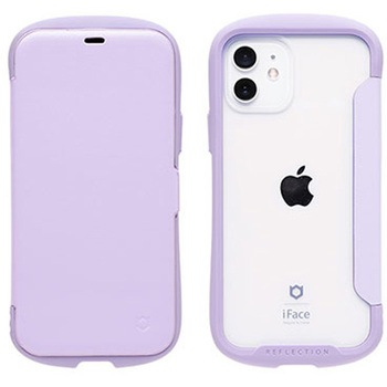[iPhone 12/12 Pro専用]iFace Reflection ダイアリー ポリカーボネート クリアケース iFace