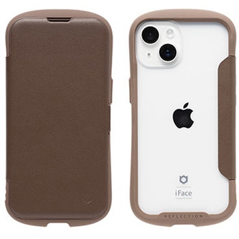 [iPhone 14/13専用]iFace Reflection ダイアリー ポリカーボネート クリアケース iFace
