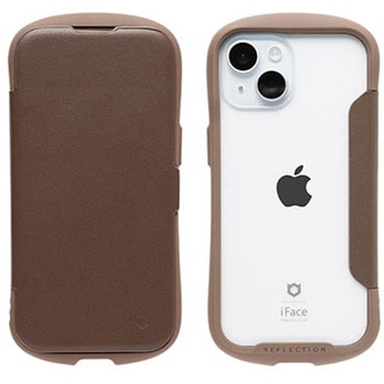 [iPhone 15専用]iFace Reflection ダイアリー ポリカーボネート クリアケース iFace