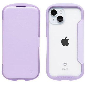 [iPhone 15専用]iFace Reflection ダイアリー ポリカーボネート クリアケース iFace