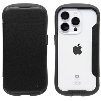 [iPhone 15 Pro専用]iFace Reflection ダイアリー ポリカーボネート クリアケース iFace