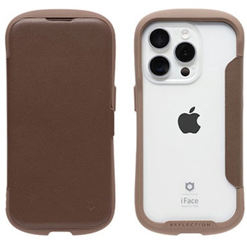 [iPhone 15 Pro専用]iFace Reflection ダイアリー ポリカーボネート クリアケース iFace