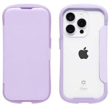 [iPhone 15 Pro専用]iFace Reflection ダイアリー ポリカーボネート クリアケース iFace