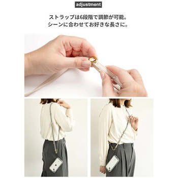 iFace Hang and ショルダーストラップ PUレザー iFace