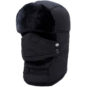 J2367-BK 防寒帽子マスク付き 1枚 セーフラン安全用品 【通販サイト