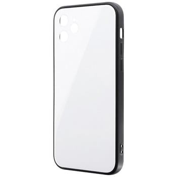 iPhone 12 背面フラットガラスケース「SHELL GLASS Flat」 LEPLUS