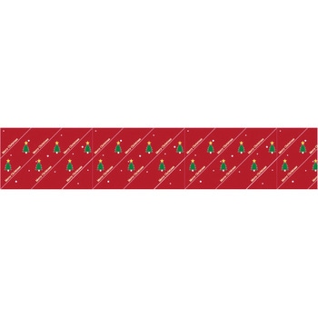 ビニール幕 クリスマス(ストライプ) アルファ