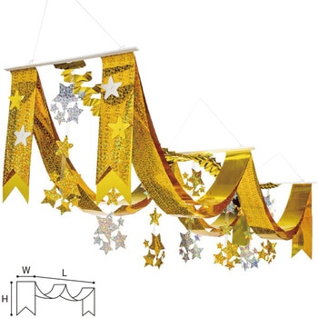 ゴールドスタープリーツ2連ペナント プランニング・オフィス ユニット