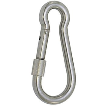 ステンレススプリングフック ロック付 ジョー・プリンス竹下