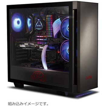 INVADER-BKCWW 片面強化ガラス仕様 Invader ミドルタワー PCケース 1台