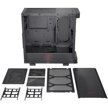 INVADER-BKCWW 片面強化ガラス仕様 Invader ミドルタワー PCケース 1台