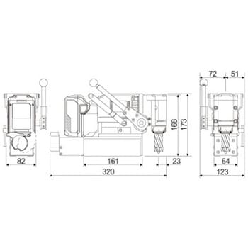 ISK-LB30Li コードレスライトボーラー 1台 IKURATOOLS(育良精機