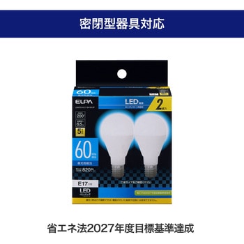 LED電球 ミニクリプトン形 ELPA