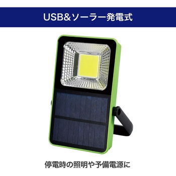 充電できるライト ELPA