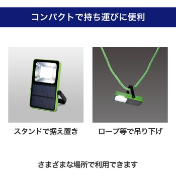 充電できるライト ELPA