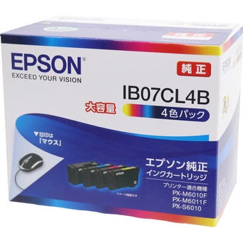IB07CL4B 純正インクカートリッジ EPSON IB07 1パック EPSON 【通販 
