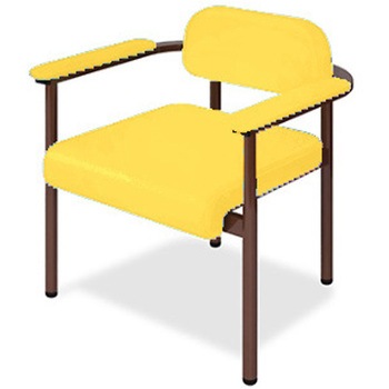 ホームチェアー1 TB-1268-01 幅40 全幅57 ×奥行50 座面奥行40 ×座高44 全高67 cm 高田ベッド製作所