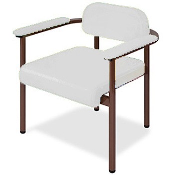 ホームチェアー1 TB-1268-01 幅40 全幅57 ×奥行50 座面奥行40 ×座高44 全高67 cm 高田ベッド製作所