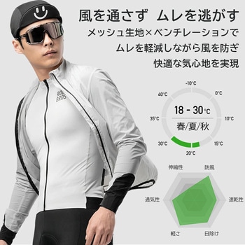 春夏用サイクルジャージ 151000240 - ROCKBROS(ロックブロス)