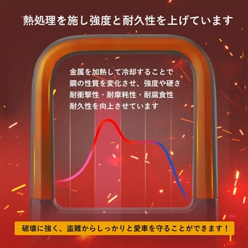 鍵式U字ロック 3211000100 ROCKBROS(ロックブロス)