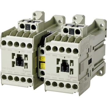 直流操作形 可逆形電磁接触器(サーマル無) 戸上電機製作所