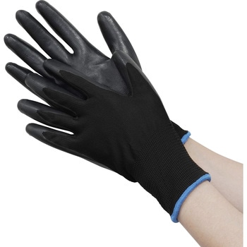 背抜き手袋 エコ ニトリルゴムコーティング モノタロウ