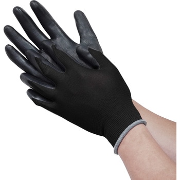 背抜き手袋 エコ ニトリルゴムコーティング モノタロウ