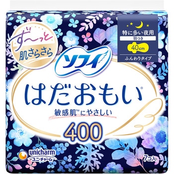 ソフィはだおもい特に多い夜用400 ユニ・チャーム