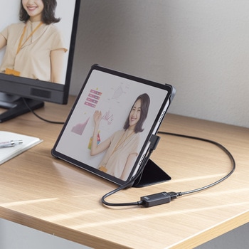 変換アダプタ_USB TypeC-HDMI サンワサプライ