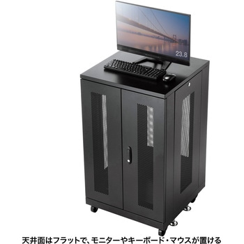 19インチサーバーラック_(18U)メッシュパネル仕様 サンワサプライ
