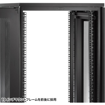 19インチサーバーラック_(18U)メッシュパネル仕様 サンワサプライ