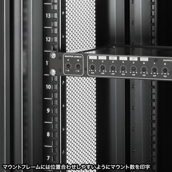 19インチサーバーラック_(18U)メッシュパネル仕様 サンワサプライ