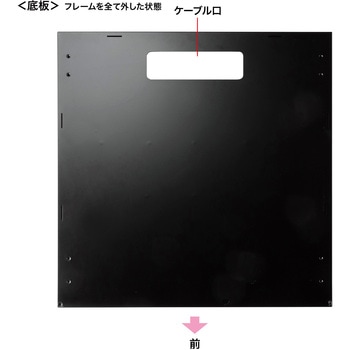 19インチサーバーラック_(18U)メッシュパネル仕様 サンワサプライ