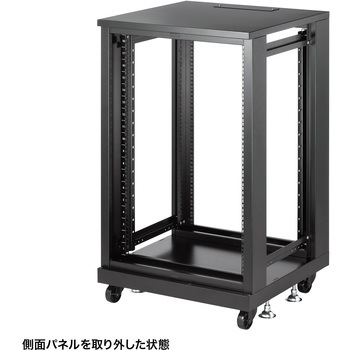 19インチサーバーラック_(18U)メッシュパネル仕様 サンワサプライ