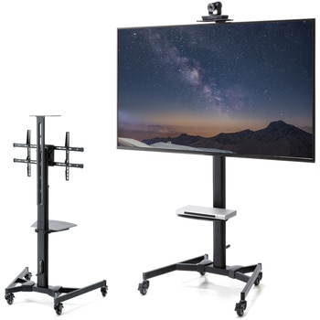 液晶ディスプレイスタンド_手動上下昇降 サンワサプライ