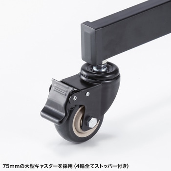 液晶ディスプレイスタンド_手動上下昇降 サンワサプライ