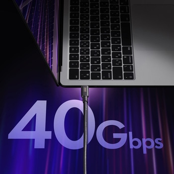 USB TypeCケーブル_USB 40Gbps サンワサプライ