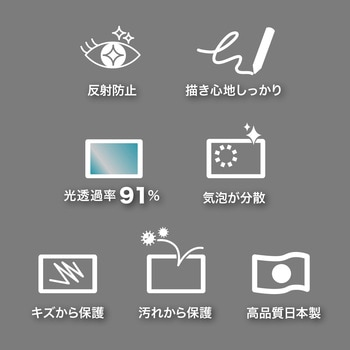 液晶保護反射防止フィルム_Apple 第10世代iPad10.9インチ対応紙のような質感 サンワサプライ