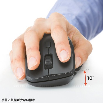 ブルーLEDマウス_Bluetooth静音 サンワサプライ