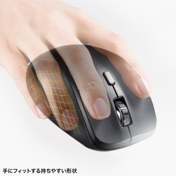ブルーLEDマウス_Bluetooth静音 サンワサプライ