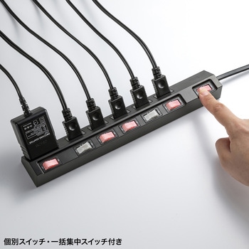 電源タップ_節電エコ サンワサプライ